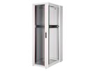 ROLINE 19-inch network cabinet Basic 42 U, 600x1000 WxD glass door grey