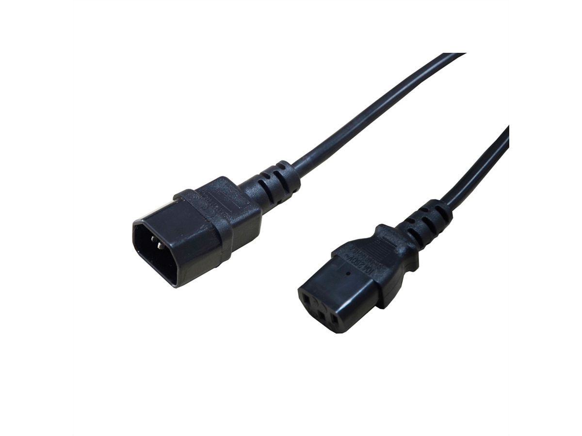 Monitor Power Cable, IEC 320 C14 - C13, black, 1.8 m