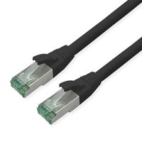 ROLINE RM S/FTP (PiMF) Patch Cord Cat.6A, black, 0.3 m
