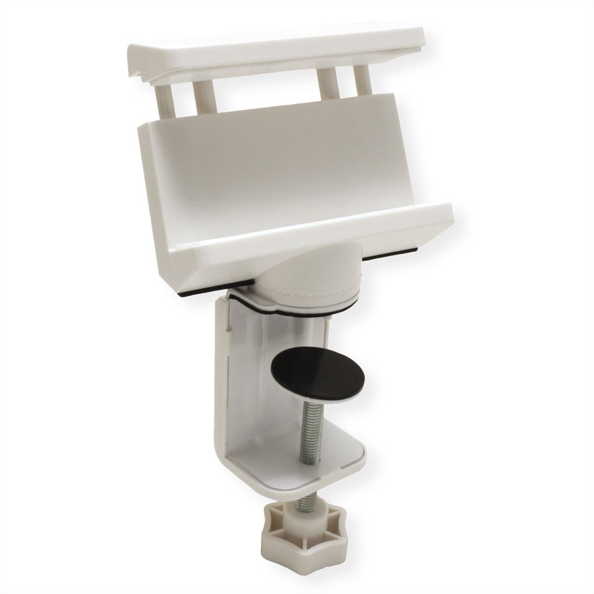 VALUE Clamp-On Power Strip Holder, 360°, white