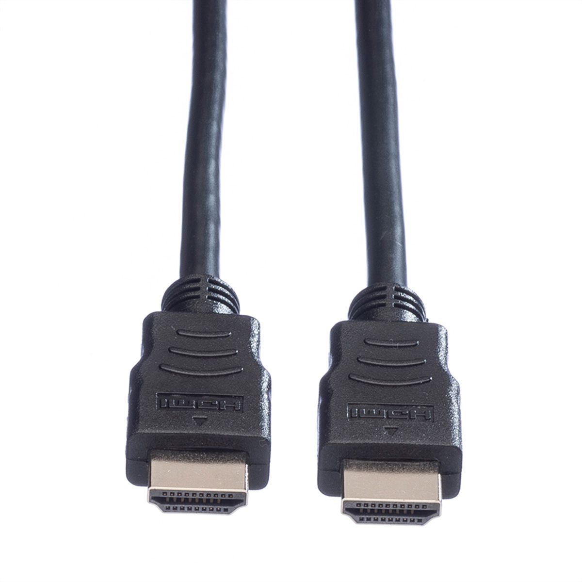 VALUE HDMI High Speed Cable + Ethernet, M/M, black, 1 m