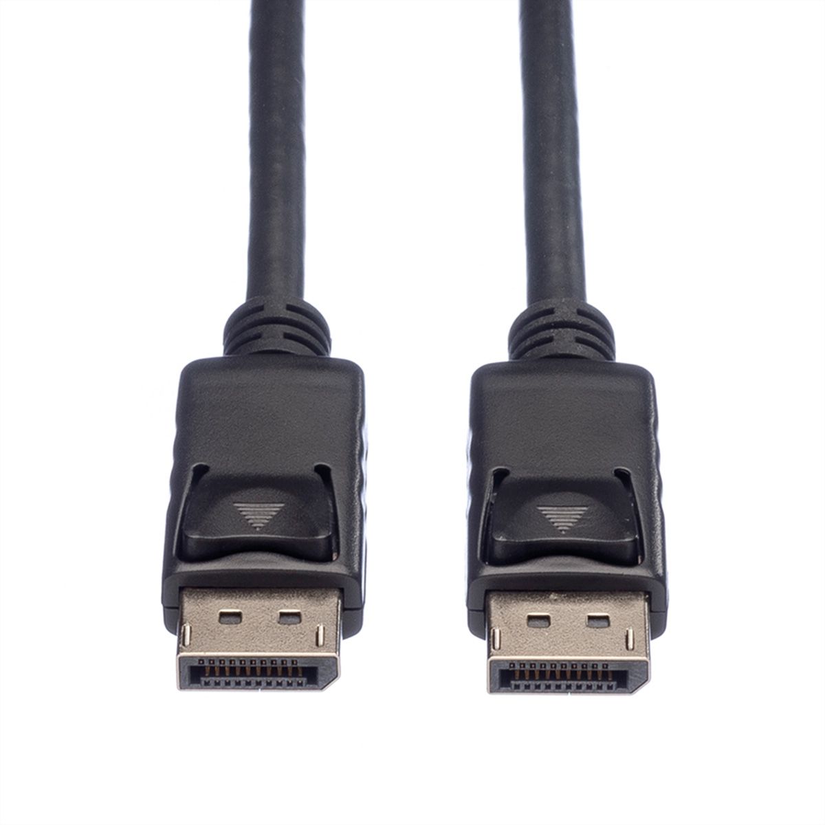 ROLINE GREEN DisplayPort Cable, DP-DP, TPE, M/M, black, 1 m