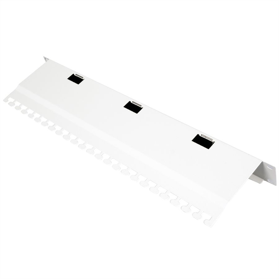 ROLINE 19-inch cable entry, with brush strip 1U grey