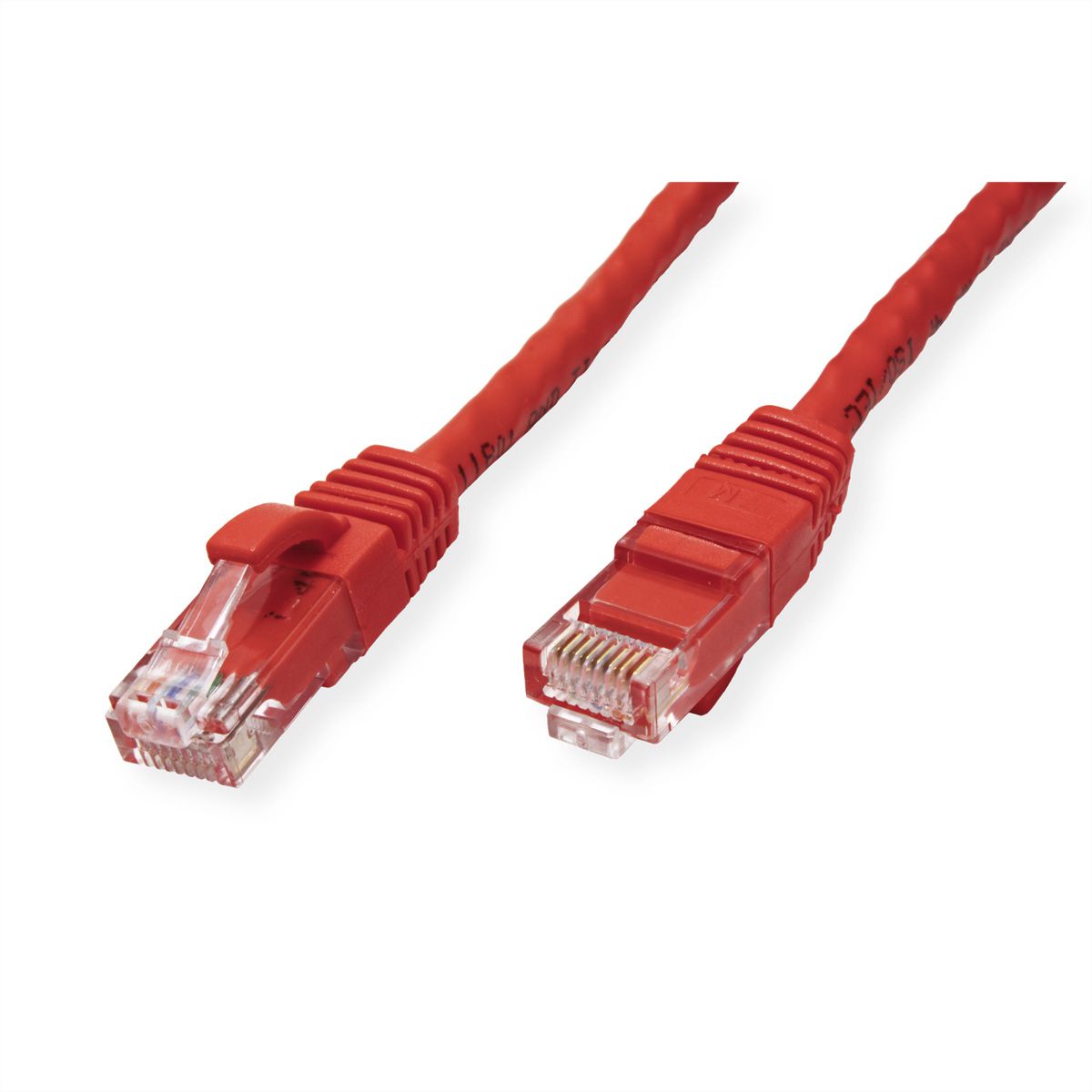 VALUE UTP Patch Cord Cat.6A (Class EA), red, 1 m