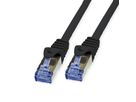 VALUE Outdoor S/FTP Patch Cord Cat.6A/Class EA, Solid, TPE, LSOH, black, 30 m