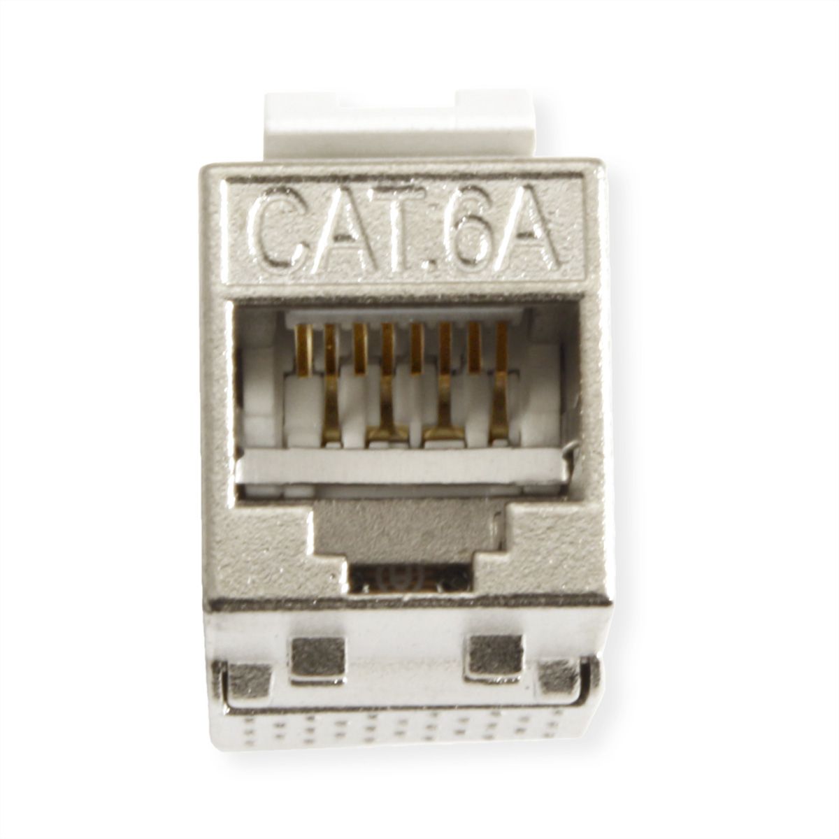 VALUE Keystone Jack, Cat.6A (Class EA), RJ-45, STP, tool-free, SLIM
