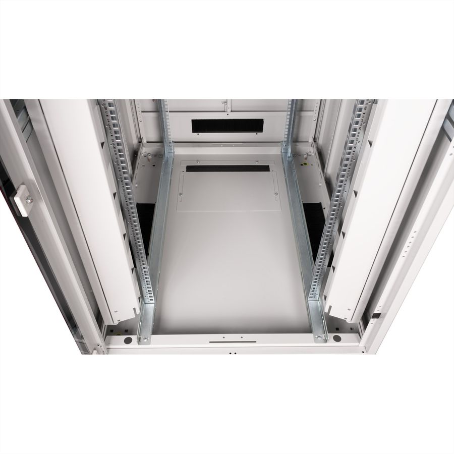 ROLINE 19-inch Network Cabinet Pro 42 U, 800x1000 WxD glass door grey