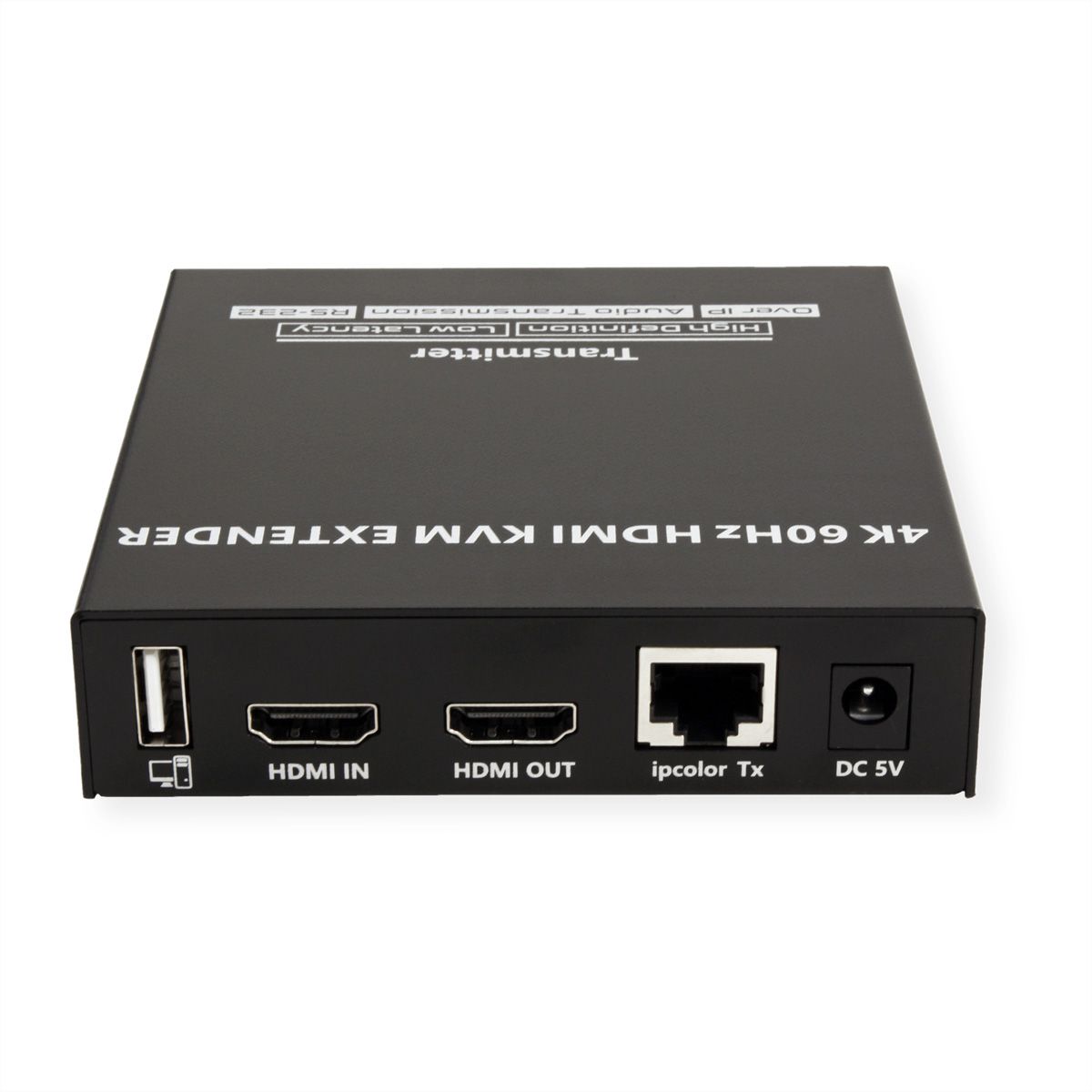 VALUE KVM Extender over Cat. 6/6A, HDMI, 4K@60Hz, max. 120m