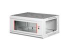 ROLINE 19" Wall Cabinet Basic Plus 4U, 600x450 BxT grey