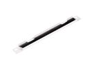 ROLINE 10-inch cable feed, with brush strip 0.5U grey