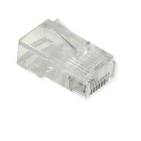 VALUE Cat.5e (Class D) Modular Plug, UTP, for Stranded Wire, 10 pcs.