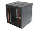 ROLINE 19" Wall Cabinet Basic Plus 12U, 600x600 BxT black