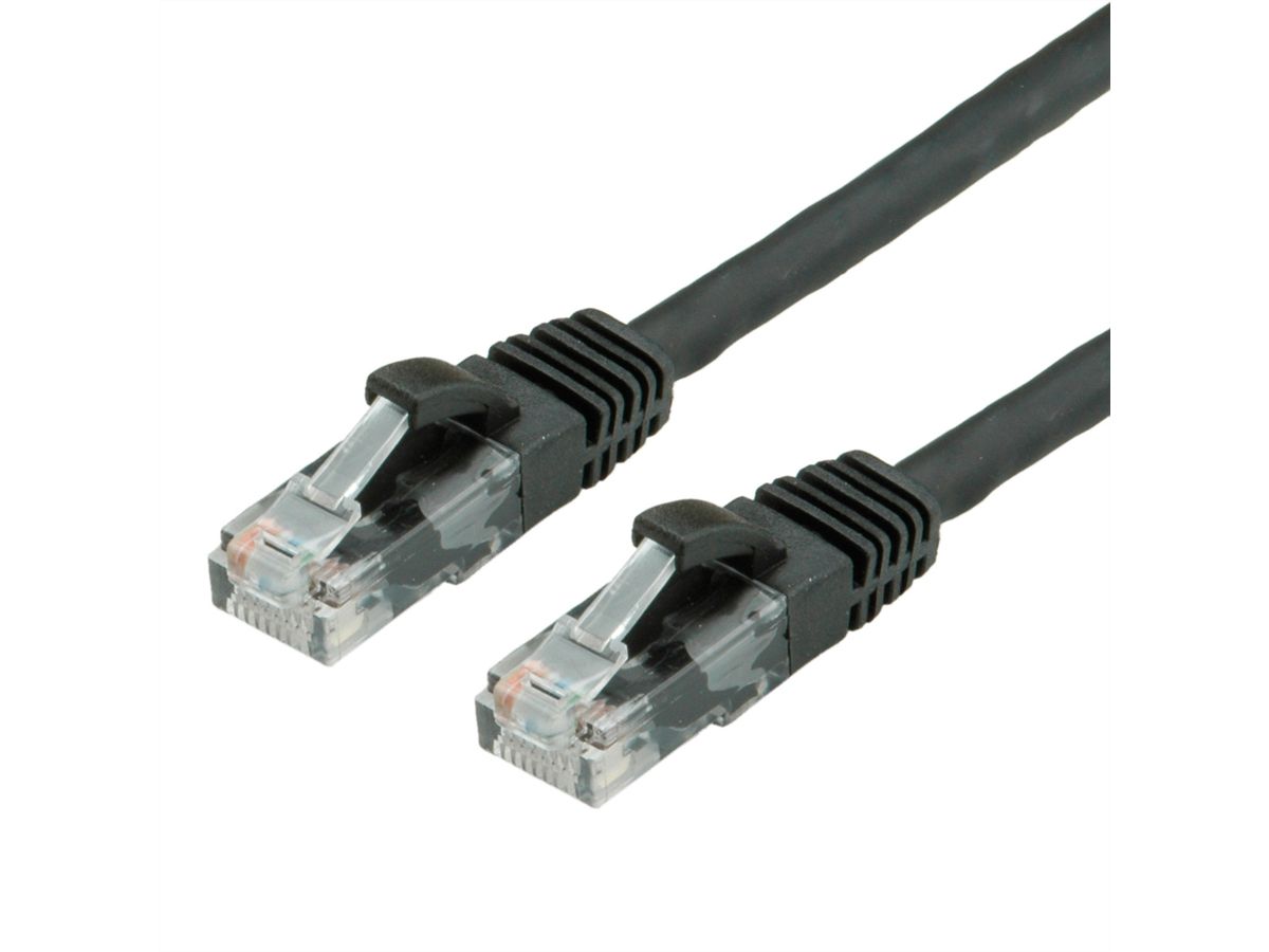 VALUE UTP Patch Cord Cat.6A (Class EA), black, 3 m