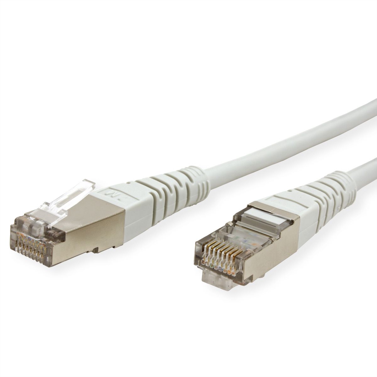 ROLINE SF/UTP Patch Cord Cat.5e (Class D), grey, 7 m