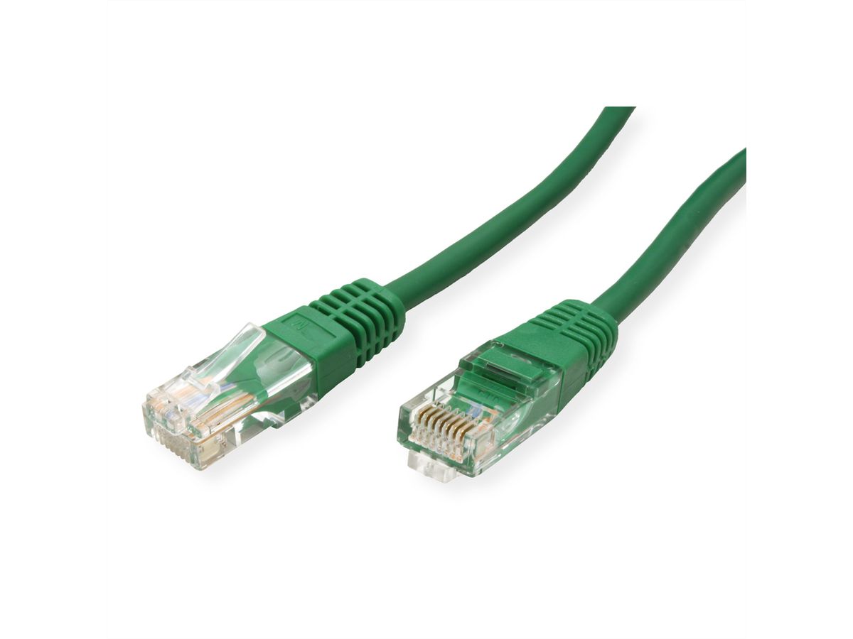 ROLINE UTP Patch Cord Cat.5e (Class D), green, 0.5 m