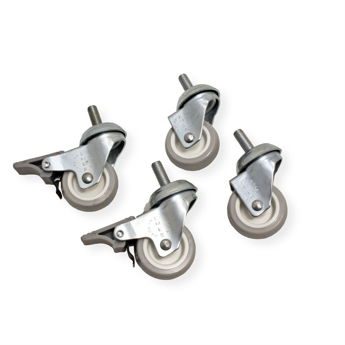 ROLINE Swivel castors for wall housing, 250kg