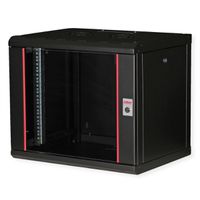 ROLINE 19-inch wall-mounted housing Pro 9 U, 600x450 WxD black