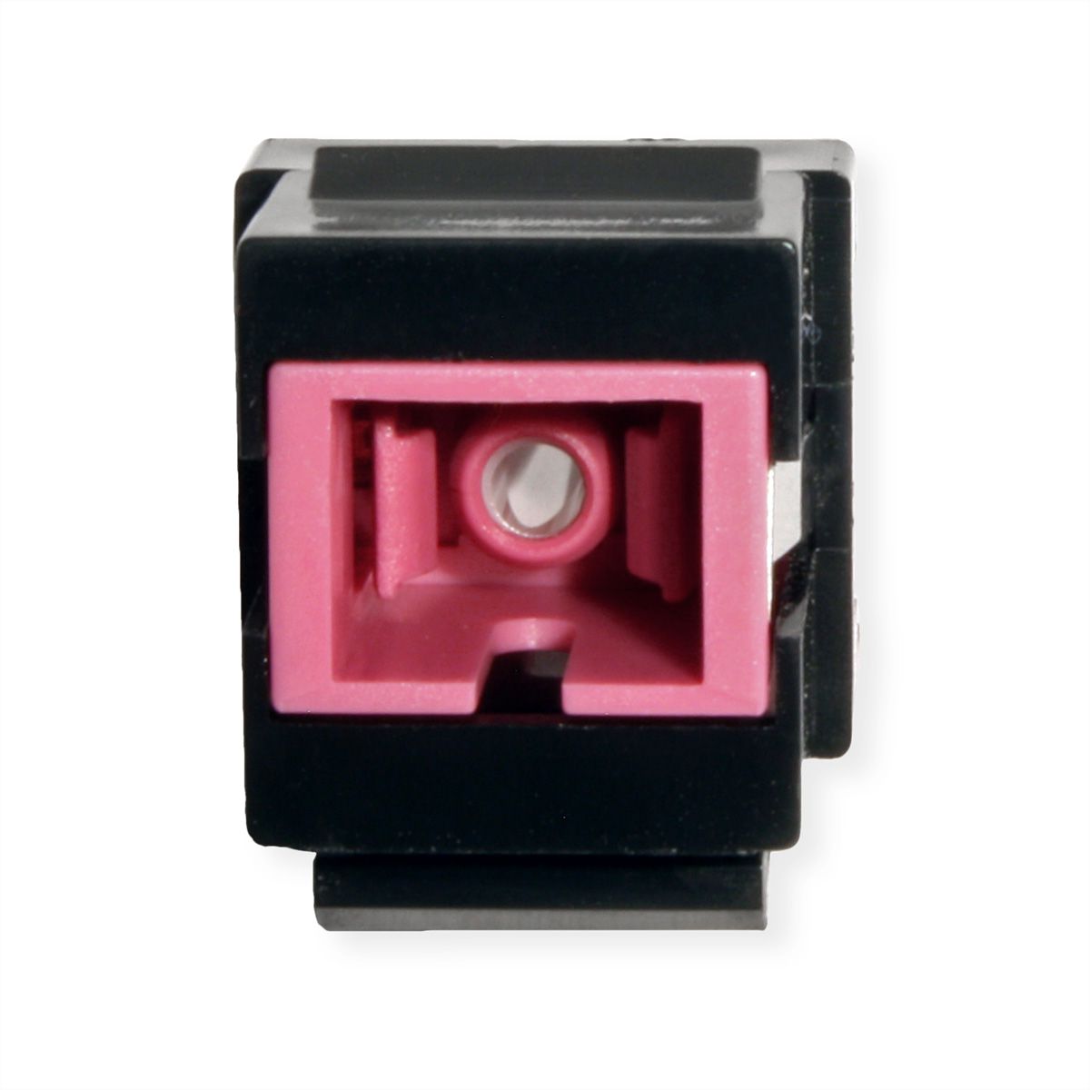 ROLINE Fiber Optic Keystone Jack, SC Simplex, Multimode, OM4