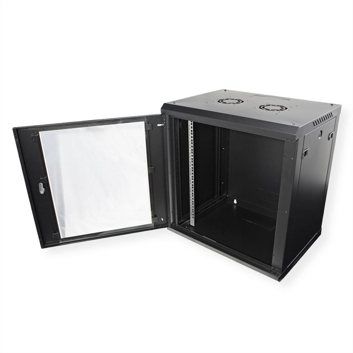 ROLINE 19" Wall Cabinet Basic Plus 12U, 600x450 BxT black