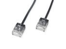 ROLINE UTP Data Center Patch Cord Cat.6A (Class EA), LSOH, Slim, Ultra Short Connector, black, 2 m