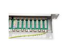 VALUE Cat.6A (Class EA) 19" Patch Panel, 24 Ports, shielded, grey