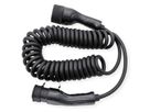 ROLINE EV Charging Cable Assembly Type2, 1-Phase, 250VAC (1P+N+E), 32 A, 7.4 kW, spiral, 7.5 m