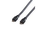 ROLINE USB 2.0 Cable, Micro A - Micro B, M/M, 1.8 m