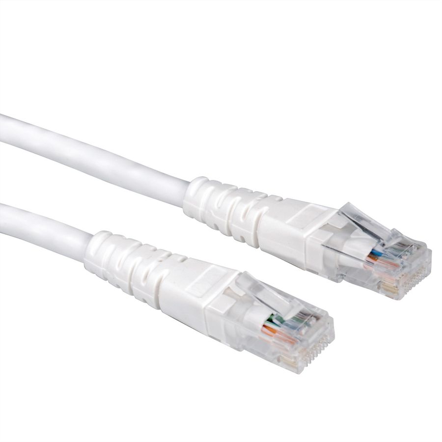 STANDARD UTP Patch Cord, Cat.6 (Class E), white, 0.5 m