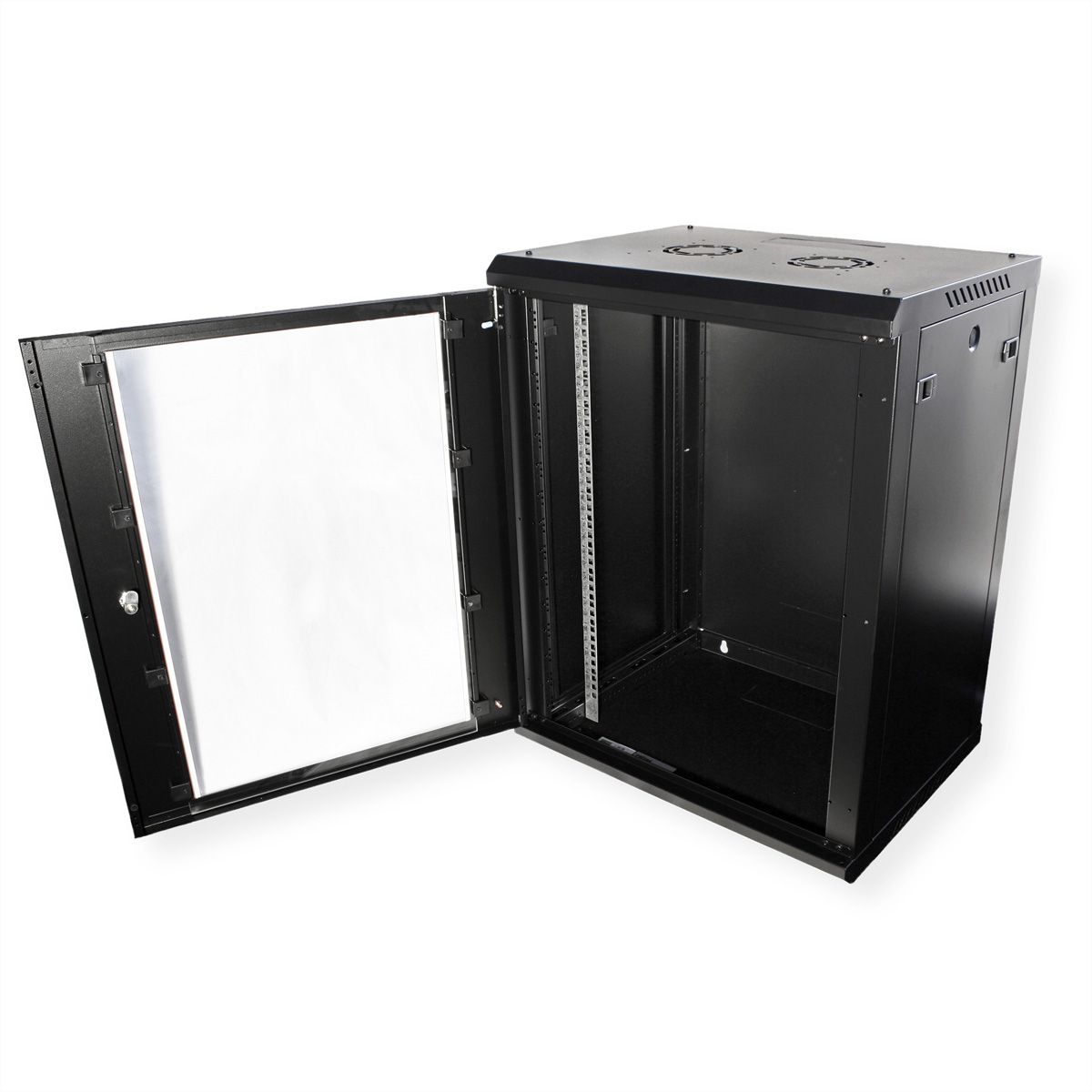ROLINE 19" Wall Cabinet Basic Plus 15U, 600x450 BxT black