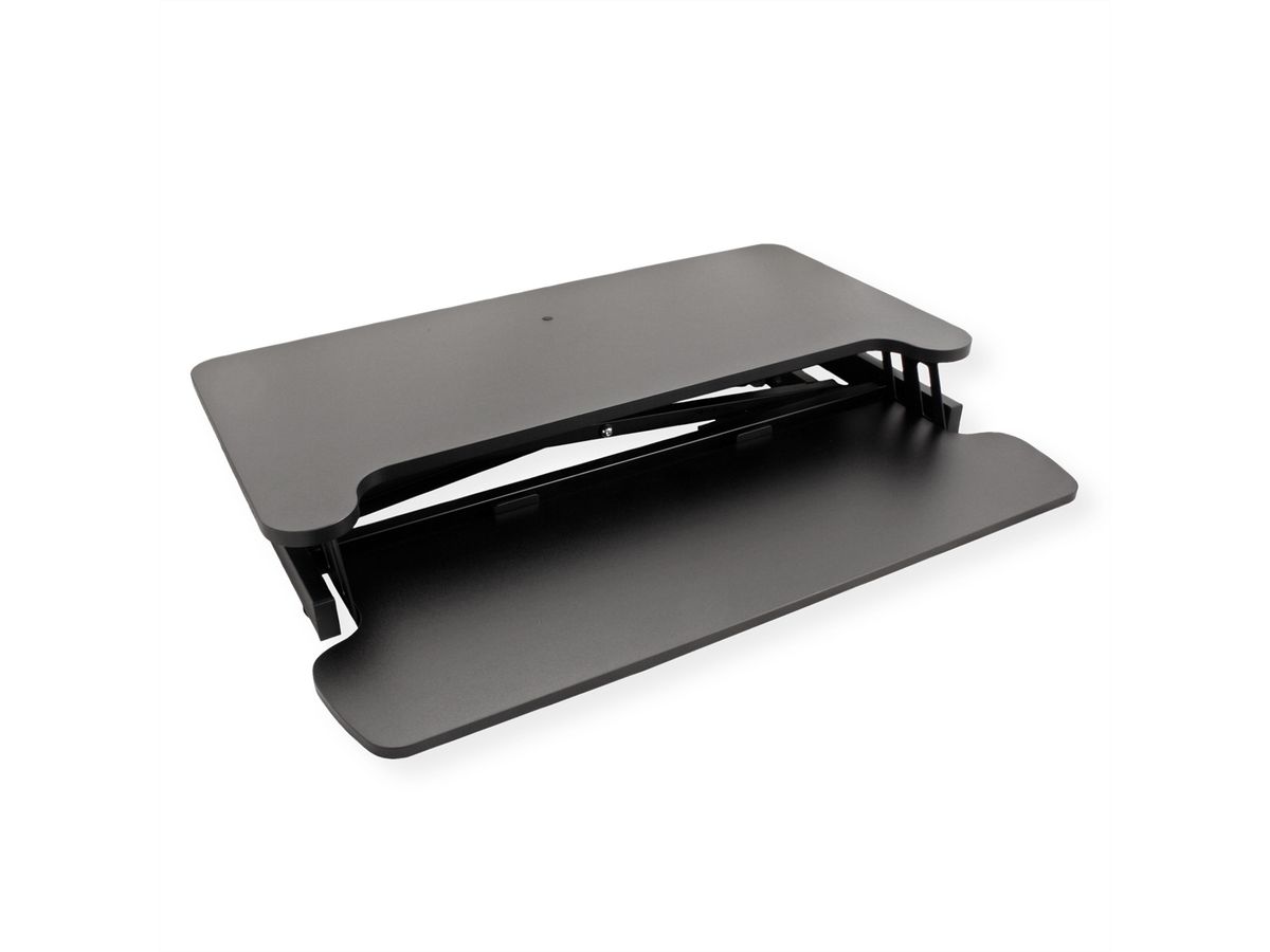 VALUE Adjustable Desktop Workstation, Sit - Stand, black