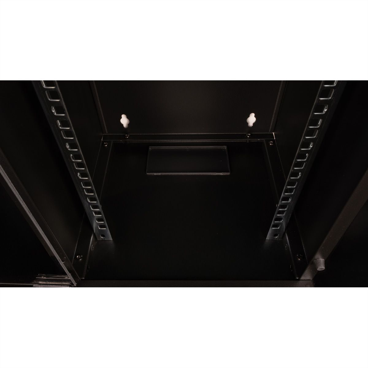 ROLINE 10-inch wall-mounted housing 12 U, 312x300 WxD black