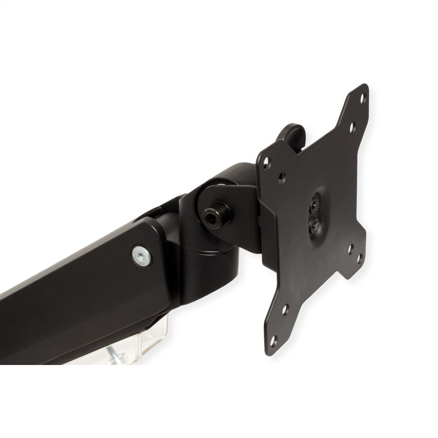 ROLINE LCD Monitor Stand Pneumatic, Desk Clamp, Pivot, max. 18 kg, 5 Joints