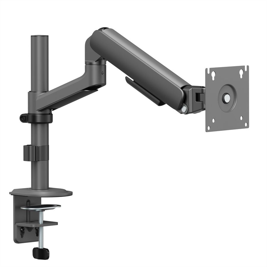 STANDARD Pole-Mounted Monitor Arm, Mechanical Spring, < 10 kg, < 81,3 cm (32"), black