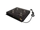 ROLINE 19" roof fan unit with 4 fans, ON/OFF black
