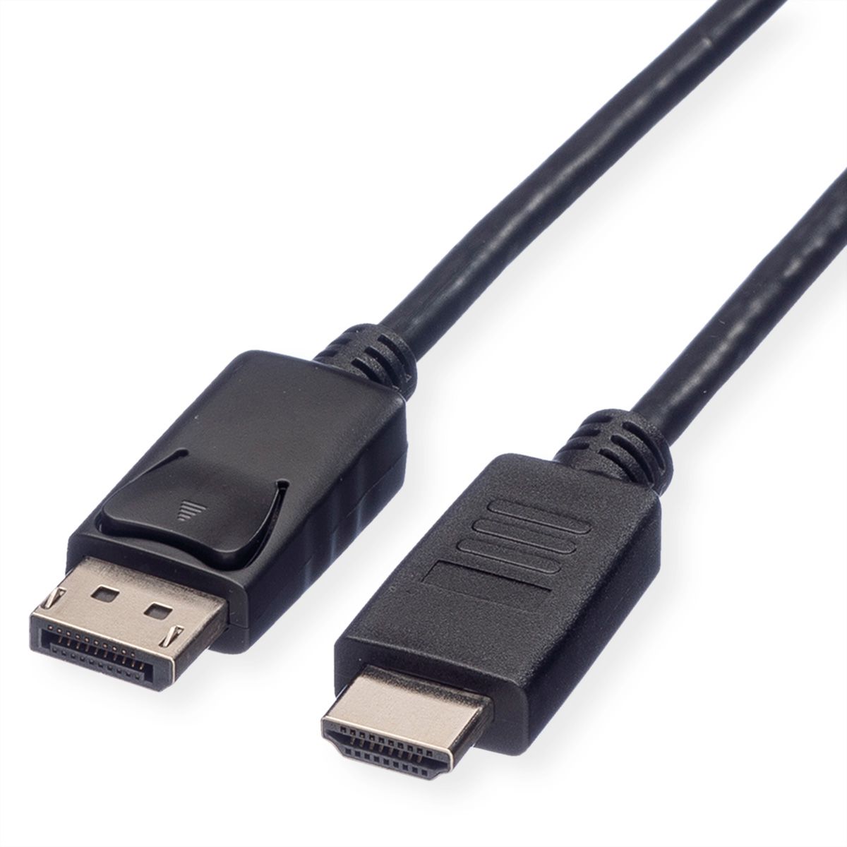 ROLINE RM DisplayPort Cable, DP - HDTV, M/M, black, 1 m