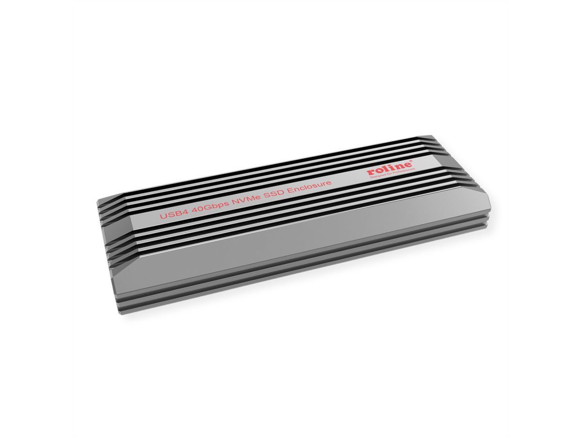 ROLINE USB4 Gen 3x2 NVMe M.2 SSD Enclosure