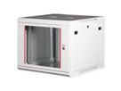 ROLINE 19" Wall Cabinet Basic Plus 9U, 600x600 BxT grey