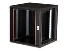 ROLINE 19-inch wall-mounted housing Pro 12 U, 600x600 WxD black