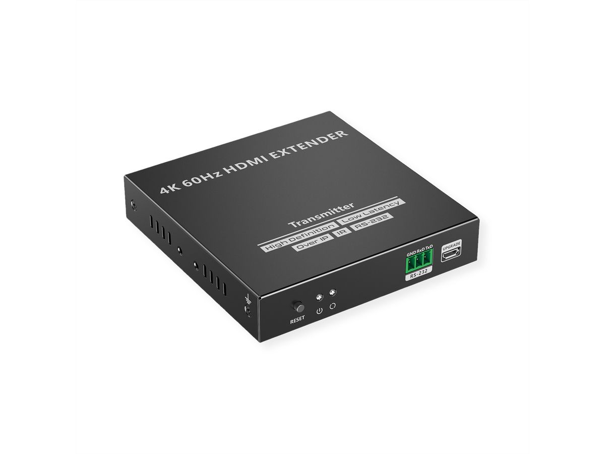 VALUE HDMI Extender, IPCOLOR over IP, 4K60Hz, 120 m