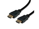 ROLINE RM HDMI High Speed Cable + Ethernet, M/M, black, 3 m