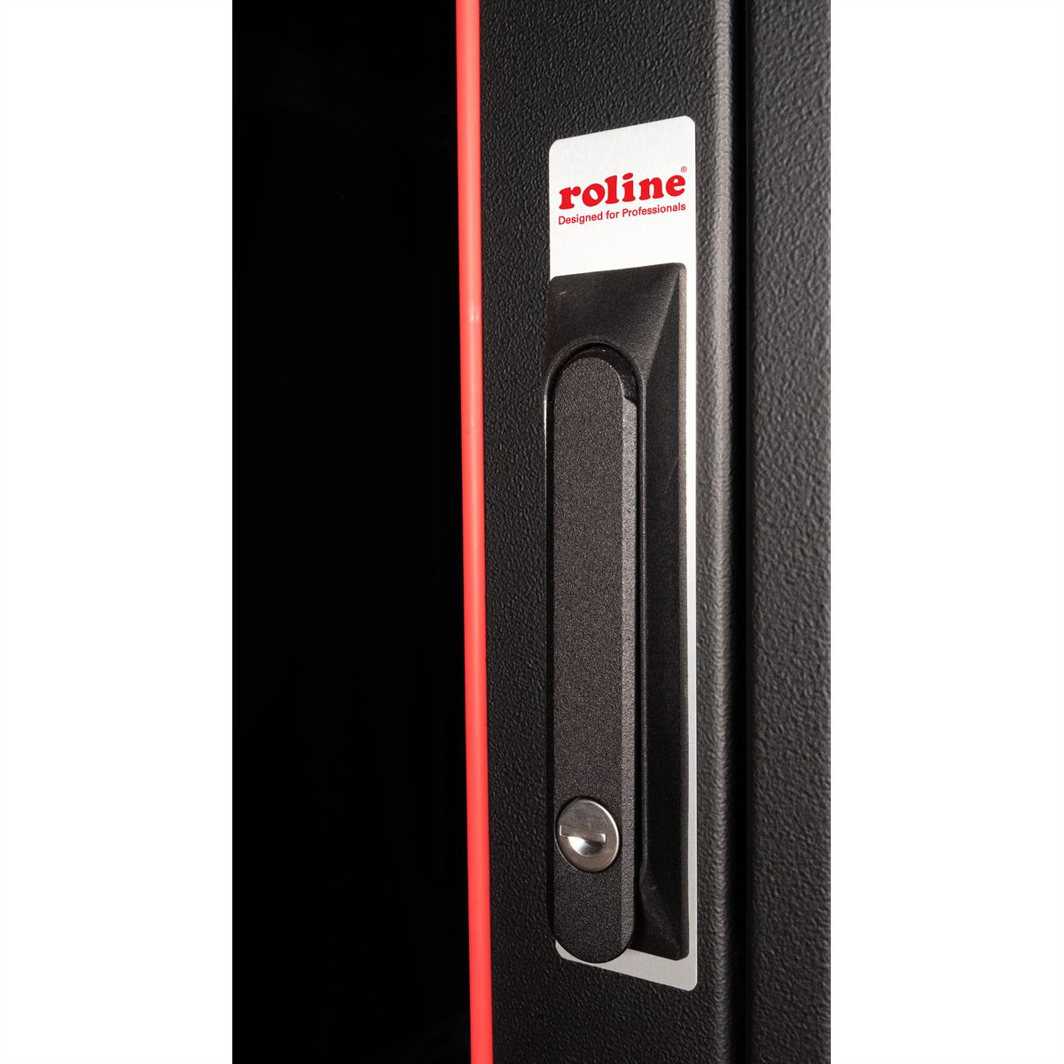 ROLINE 19-inch network cabinet Pro 22 U, 600x800 WxD glass door black