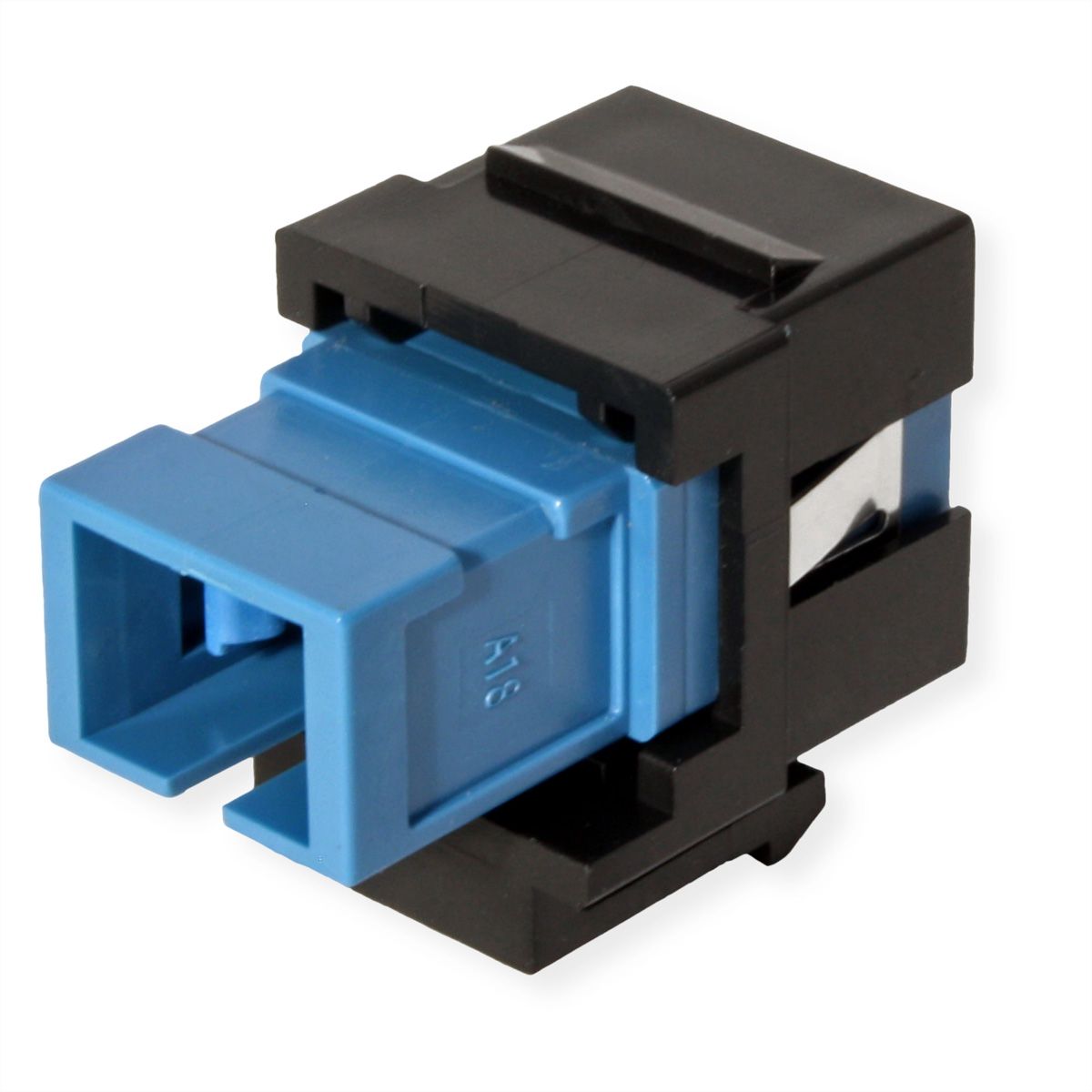 ROLINE Fiber Optic Keystone Jack, SC Simplex, Singlemode, OS2