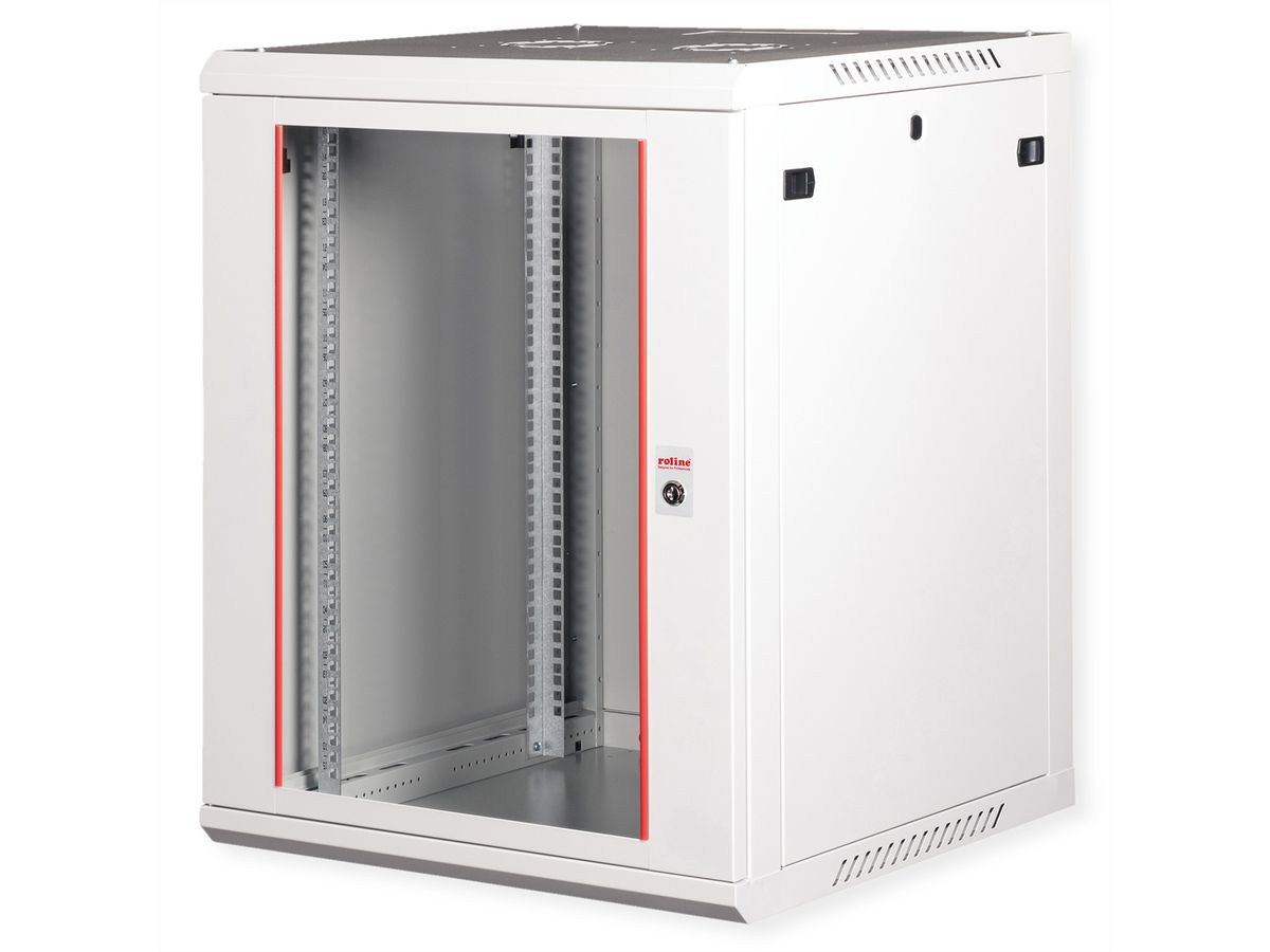 ROLINE 19" Wall Cabinet Basic Plus 15U, 600x600 BxT grey