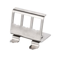 ROLINE DIN Rail Adapter, empty, for 3x Keystones