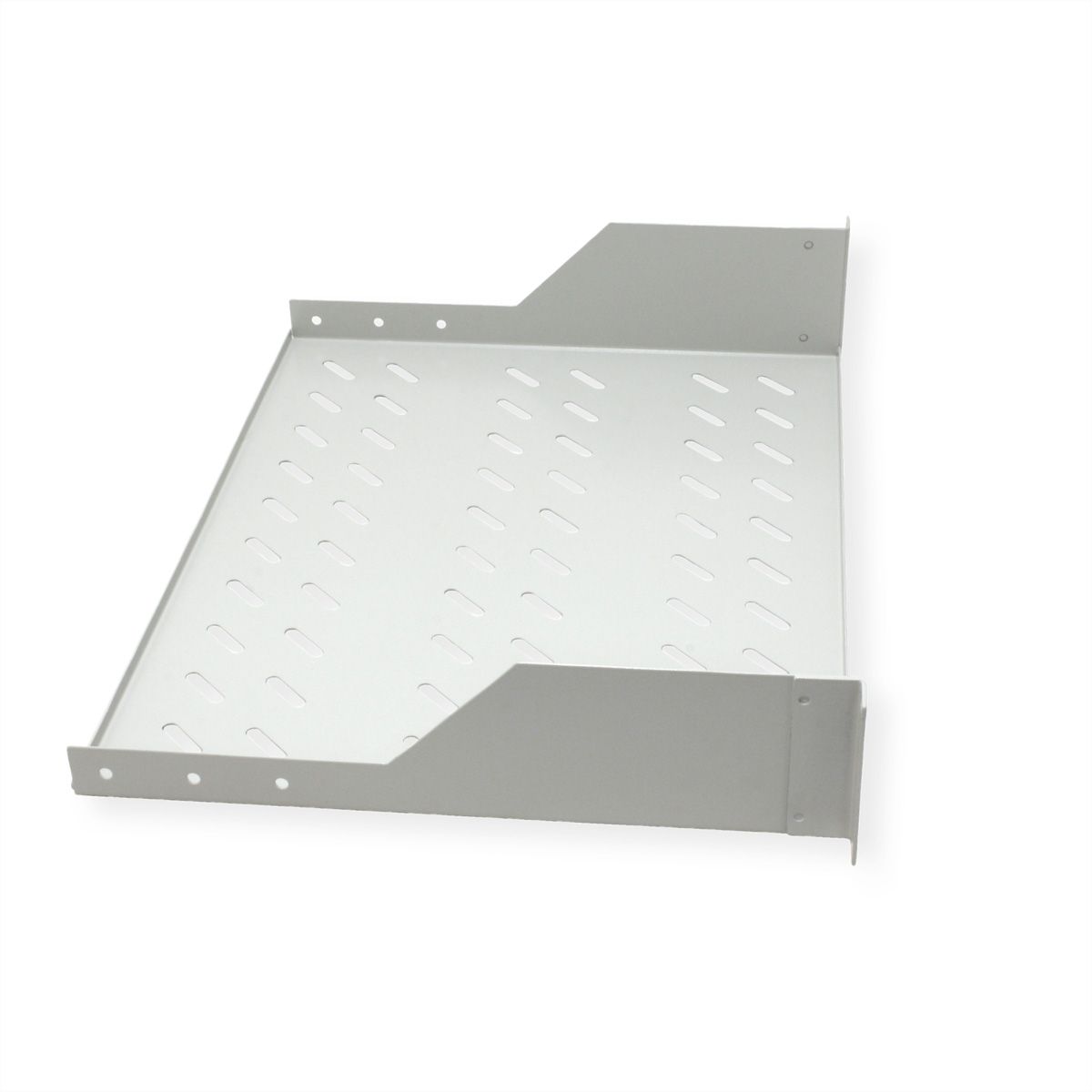 ROLINE 19-inch shelf 2 U 350 T, 25kg load capacity grey