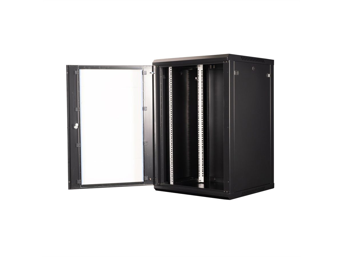 VALUE 19" Wall Cabinet 18U , 600x600mm, black