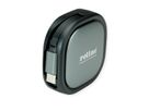 ROLINE USB 2.0 Retractable Cable Type C, 60W, C-C, M/M, black, 1.2 m
