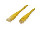 ROLINE UTP Patch Cord, Cat.6 (Class E), yellow, 0.3 m