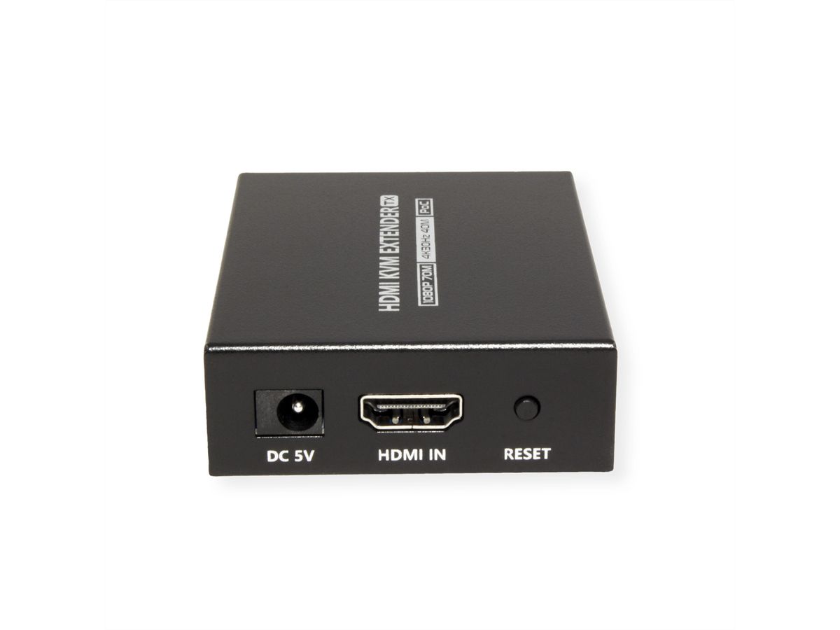 VALUE KVM Extender over Cat. 6/6A, HDMI, 4K@30Hz, max. 40m