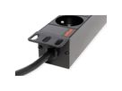 ROLINE PDU for Cabinet, 9x socket, 45°, 16A, UTE Version, black, 2 m